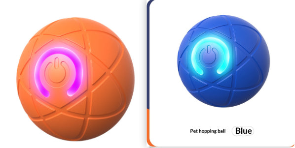 Pets Electric Jumping Ball Automatic Dog-teasing Luminous Pet Products Pets Dogs Training Products Ball Toys For Dogs Resistance