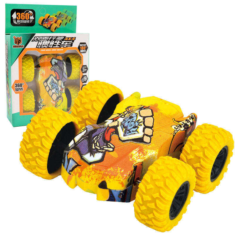 Climbing Double-sided Inertial Toy Car