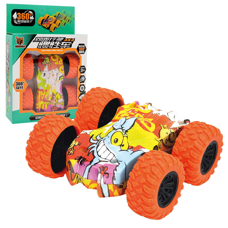 Climbing Double-sided Inertial Toy Car