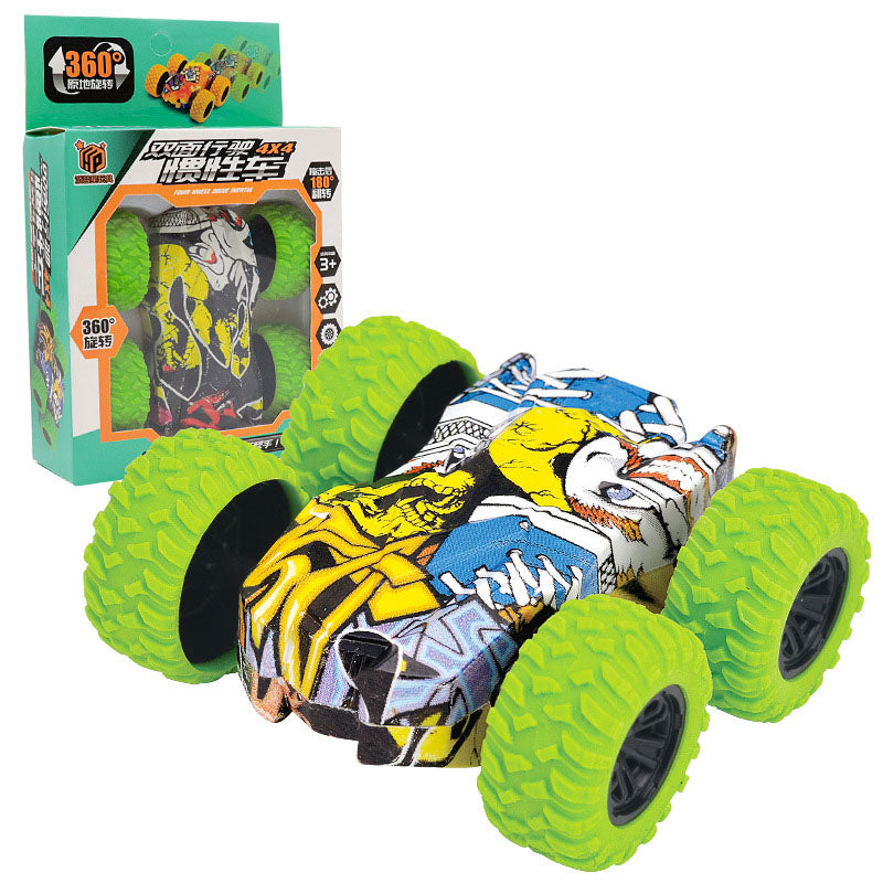 Climbing Double-sided Inertial Toy Car