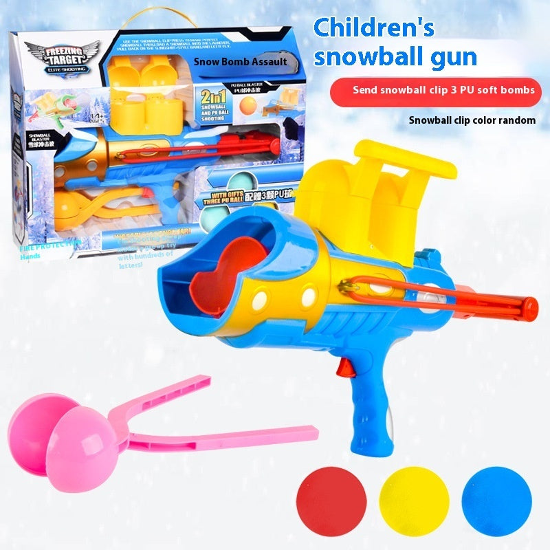 Children's Snowball Gun Outdoor Snowball Toy