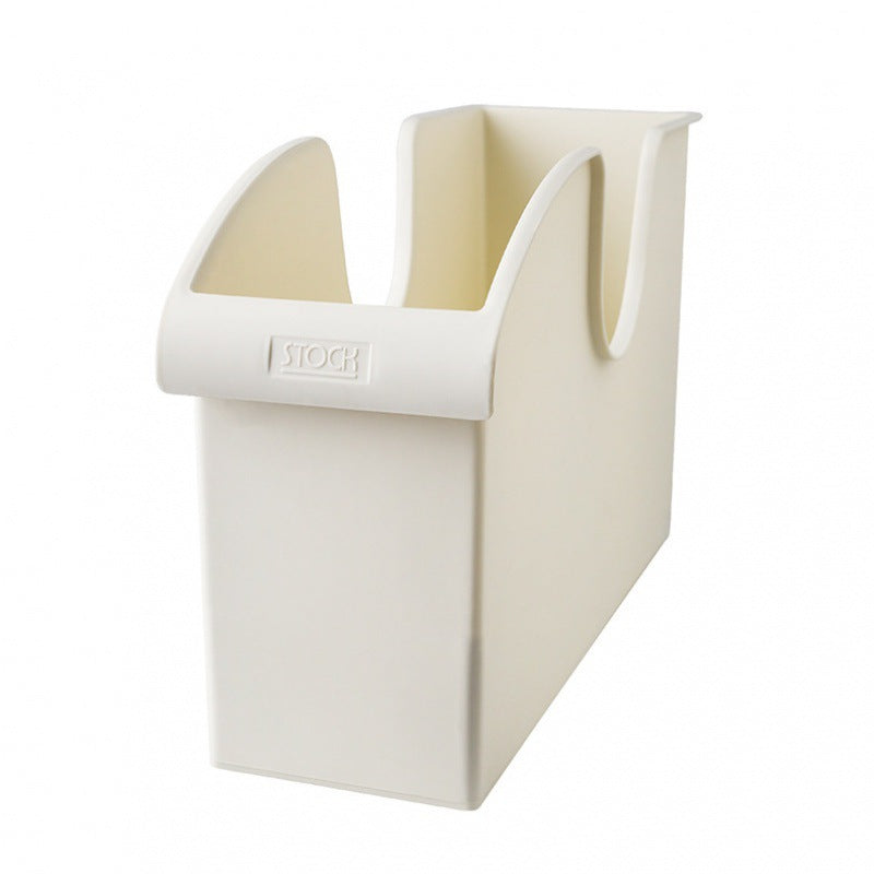 Kitchen Useful Special Storage Box Pulley Pot Cover Plastic Shelf Kitchen White Storage Box Spice Plate Rack Storage Shelf