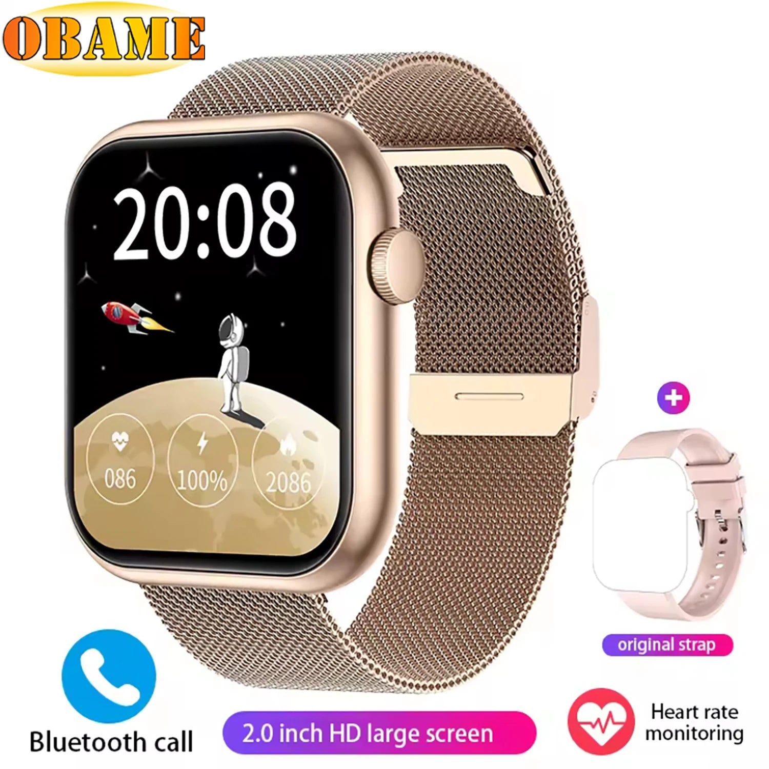 LIGE New Smart Watch 2025 Wireless Charging Smartwatch Bluetooth Calls Men Women Smartwatches Fitness Bracelet Custom Watch Face