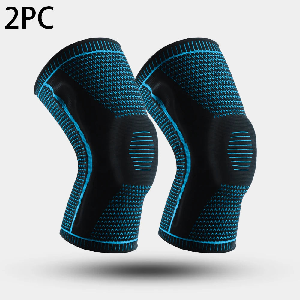 Elite Athletic Knee Pad with Silicone Compression