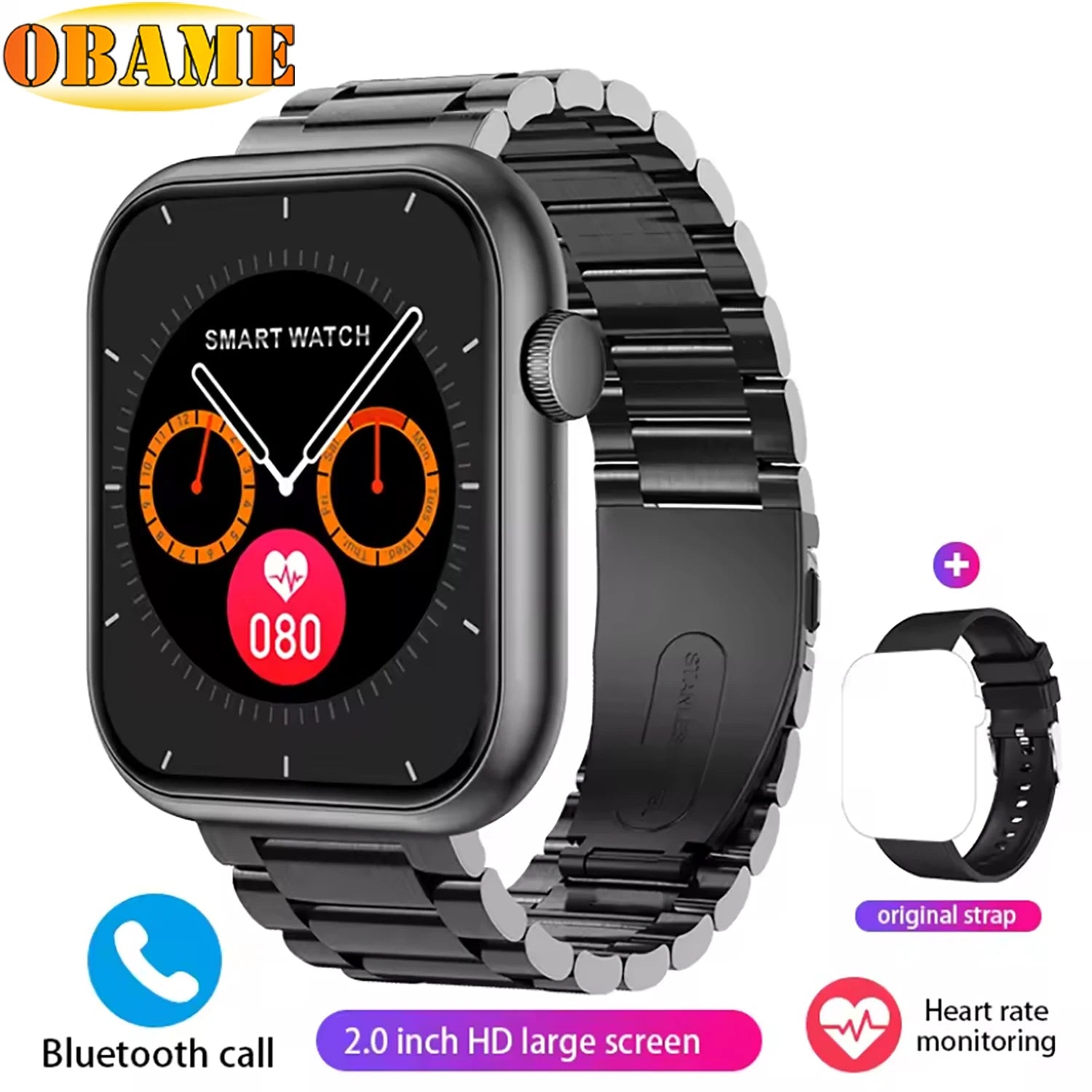 LIGE New Smart Watch 2025 Wireless Charging Smartwatch Bluetooth Calls Men Women Smartwatches Fitness Bracelet Custom Watch Face