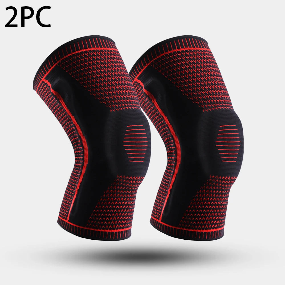 Elite Athletic Knee Pad with Silicone Compression