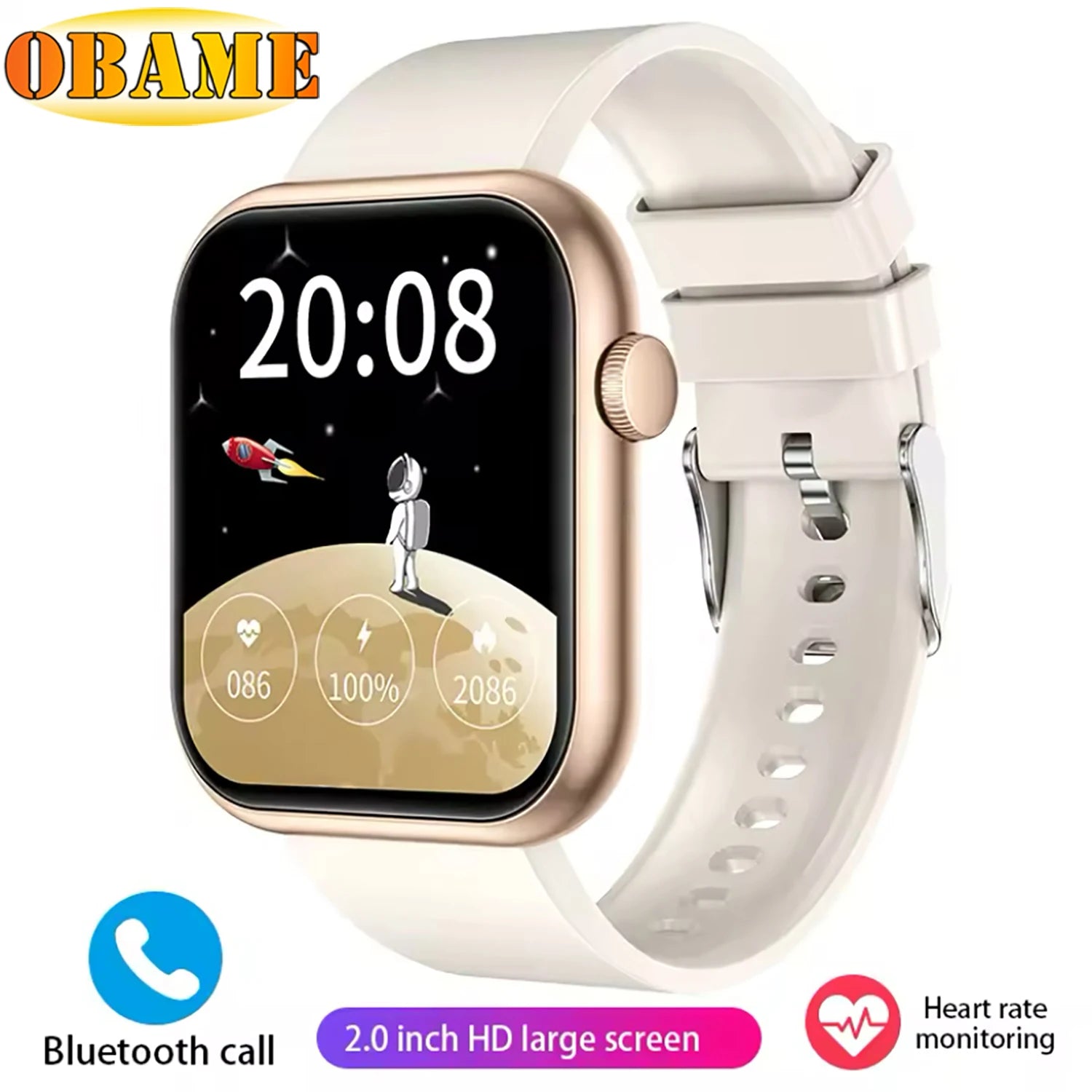LIGE New Smart Watch 2025 Wireless Charging Smartwatch Bluetooth Calls Men Women Smartwatches Fitness Bracelet Custom Watch Face