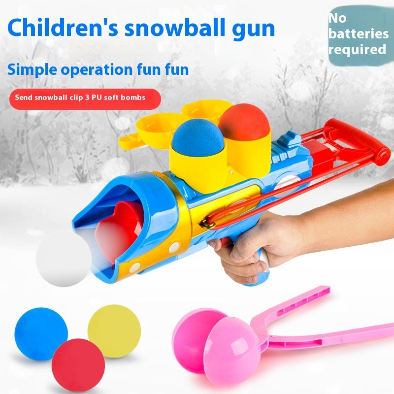 Children's Snowball Gun Outdoor Snowball Toy