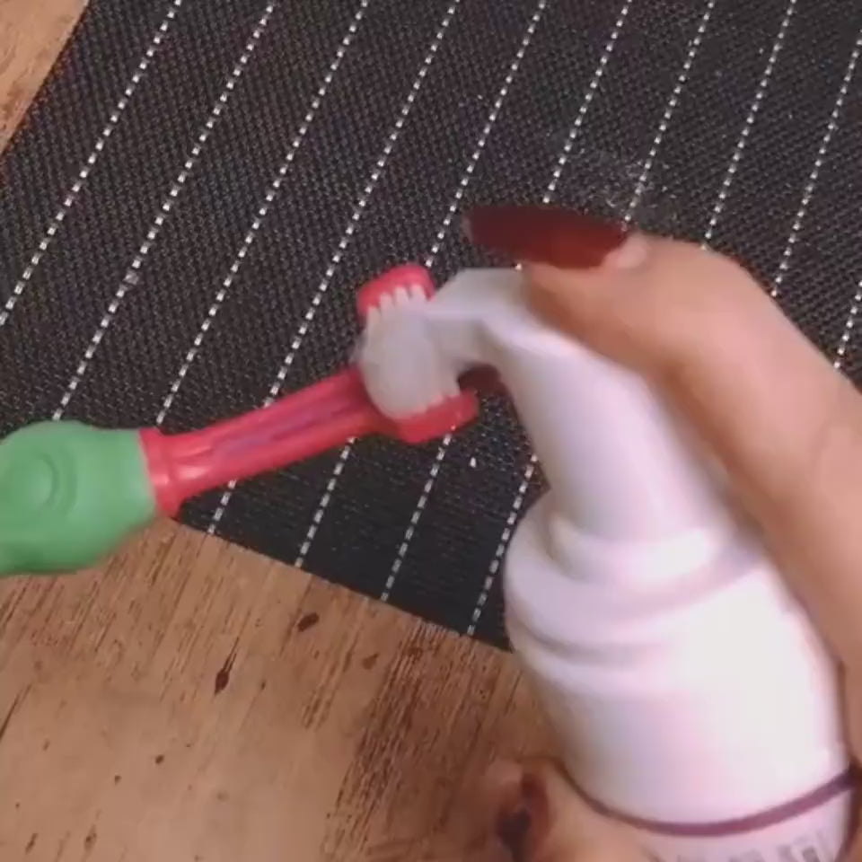 random color toothbrush pet plush